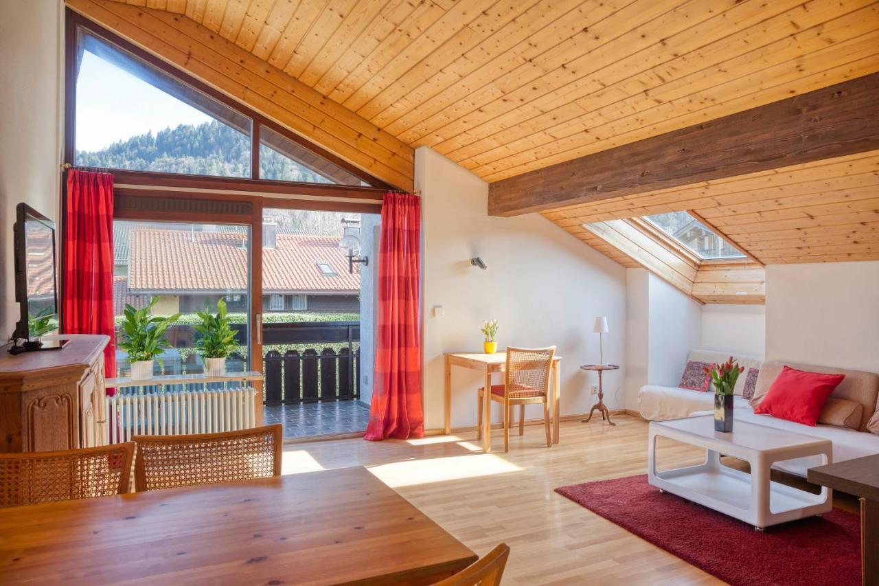 Ruhige Ferienwohnung Partenkirchen 2 Гармиш-Партенкирхен Экстерьер фото